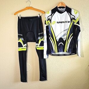 Sponeed Men's Bicycle Shirt and Pants.